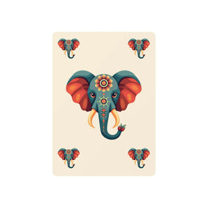 Bohemian Elephant Playing Cards Premium Cardstock - Dipaliz - Card Games