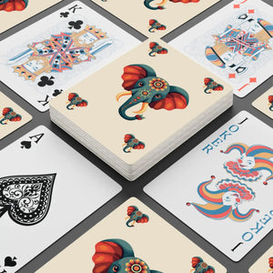 Bohemian Elephant Playing Cards Premium Cardstock - Dipaliz - Card Games