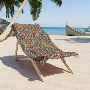 Floral Beach Towel – Quick Dry Microfiber - Dipaliz - Towels