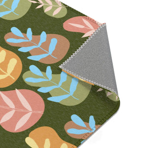 Bohemian Leaf Area Rug – Cozy Boho Warmth - Dipaliz - Rugs