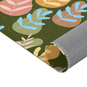 Bohemian Leaf Area Rug – Cozy Boho Warmth - Dipaliz - Rugs