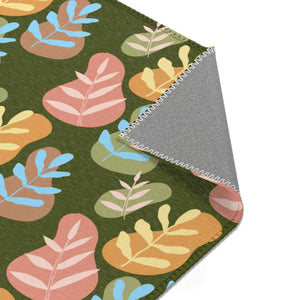 Bohemian Leaf Area Rug – Cozy Boho Warmth - Dipaliz - Rugs