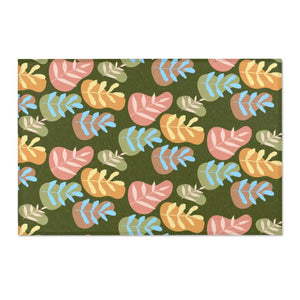 Bohemian Leaf Area Rug - Cozy Boho Warmth Style - Dipaliz - 36’’ × 24’’ - Rugs