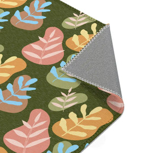 Bohemian Leaf Area Rug - Cozy Boho Warmth Style - Dipaliz - Rugs