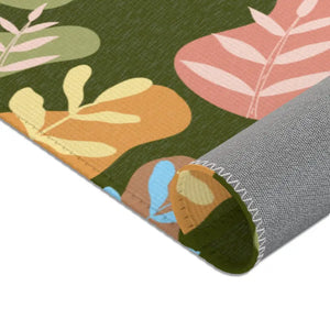 Bohemian Leaf Area Rug - Cozy Boho Warmth Style - Dipaliz - Rugs