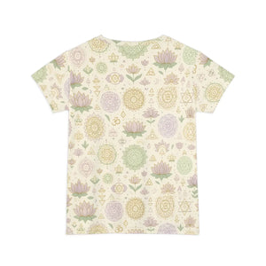 Boho Mandala Short Sleeve Shirt - Festival Style - Dipaliz - T-shirts