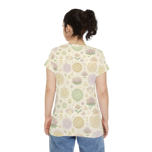 Boho Mandala Short Sleeve Shirt - Festival Style - Dipaliz - T-shirts