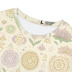 Boho Mandala Short Sleeve Shirt - Festival Style - Dipaliz - T-shirts
