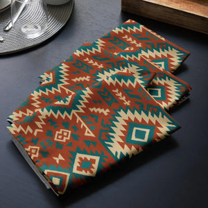 Bohemian Pattern Cloth Napkin Set – Premium Cotton - Dipaliz - Napkins