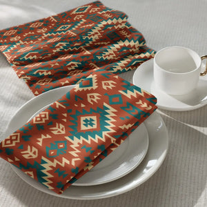 Bohemian Pattern Cloth Napkin Set – Premium Cotton - Dipaliz - Napkins