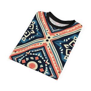 Bohemian Pattern Unisex Tee - Festival Style Summer Wear - Dipaliz - T-shirts