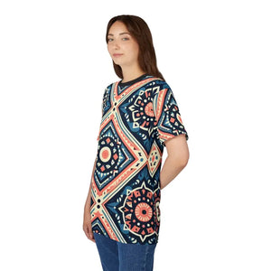 Bohemian Pattern Unisex Tee - Festival Style Summer Wear - Dipaliz - T-shirts