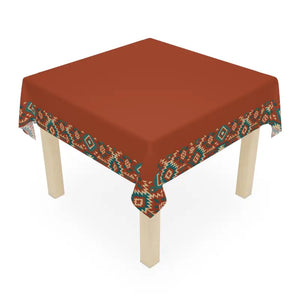 Bohemian Tribal Print Tablecloth for Rustic Dining Decor - Dipaliz - one Size / White - Tablecloths