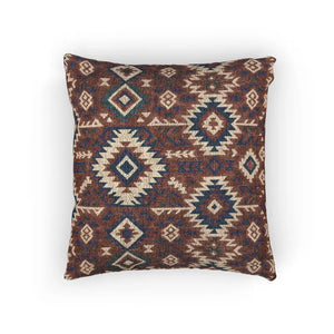 Woven Pillow Vibrant Boho Vibes Desert Dream Decor - Dipaliz - Artwork / 17’’ × 18’’ - Throw Pillows