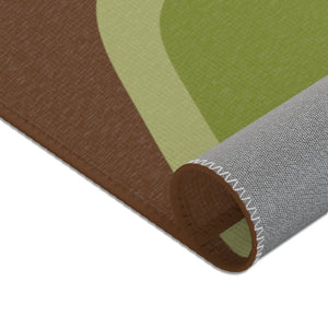 Boho Abstract Area Rug – Earthy Chic Mat - Dipaliz - Rugs