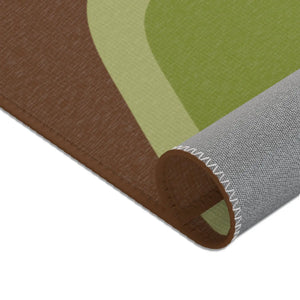 Boho Abstract Area Rug – Earthy Chic Mat - Dipaliz - Rugs