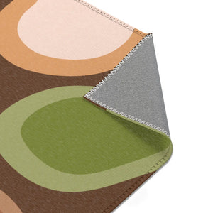 Boho Abstract Area Rug – Earthy Chic Mat - Dipaliz - Rugs