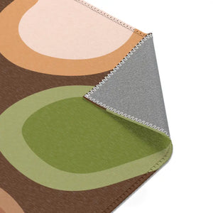 Earthy Chic Mat - Boho Abstract Area Rug - Dipaliz - Rugs