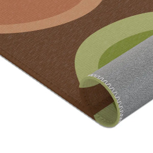 Earthy Chic Mat - Boho Abstract Area Rug - Dipaliz - Rugs