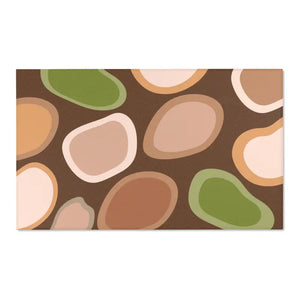 Earthy Chic Mat - Boho Abstract Area Rug - Dipaliz - 60’’ × 36’’ - Rugs