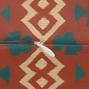 Chic Lumbar Pillow - Vibrant Cozy Tribal Boho Design - Dipaliz - 20’’ × 14’’ - Pillows