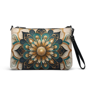 Mandal Pattern Sling Bag - Boho Crossbody Style - Dipaliz - Cross Body Bags