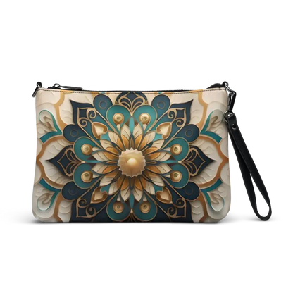 Chic Boho Mandal Pattern Crossbody Bag for Fashionistas - Bags