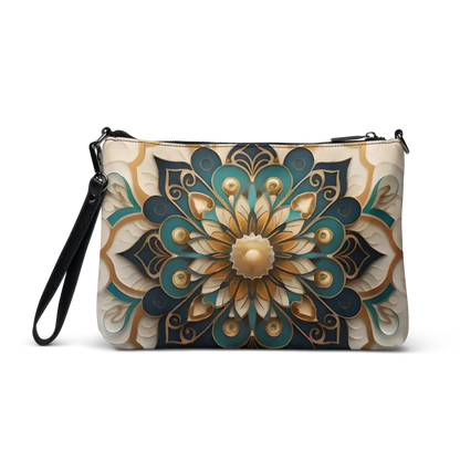 Chic Boho Mandal Pattern Crossbody Bag for Fashionistas - Bags