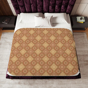 Boho Diamond Sherpa Blanket – Cloud-soft Comfort - Dipaliz - Blankets