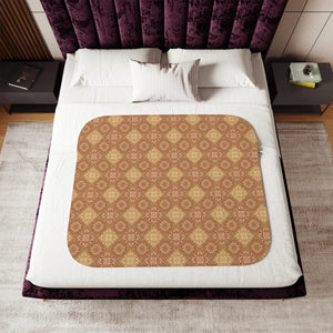 Boho Diamond Sherpa Blanket – Cloud-soft Comfort - Dipaliz - Blankets
