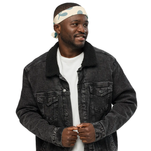 Boho Floral All-over Print Bandana Recycled Polyester - Dipaliz - Bandanas & Headties