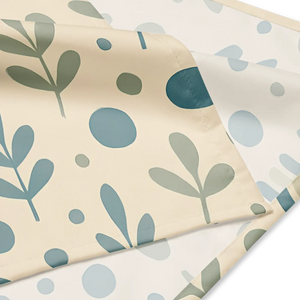 Boho Floral All-over Print Bandana Recycled Polyester - Dipaliz - Bandanas & Headties