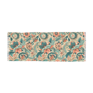 Boho Floral Light Scarf - Elegant Spring Accessory - Scarves & Shawls