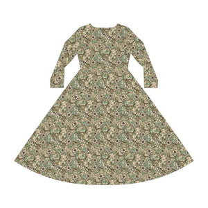 Stunning Long Sleeve Dance Dress - Twirl Ready Party Style - Dipaliz - Dresses