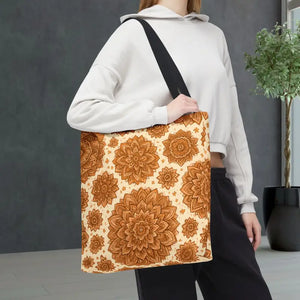 Boho Floral Tote Bag - Chic Eco Market Style - Dipaliz - Bags
