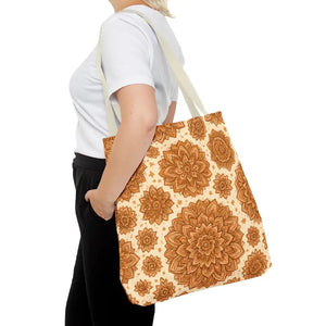 Boho Floral Tote Bag - Chic Eco Market Style - Dipaliz - Bags