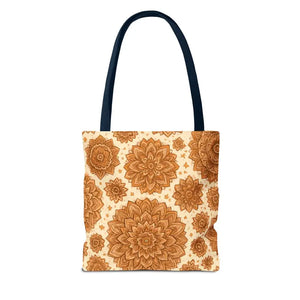 Boho Floral Tote Bag - Chic Eco Market Style - Dipaliz - Bags