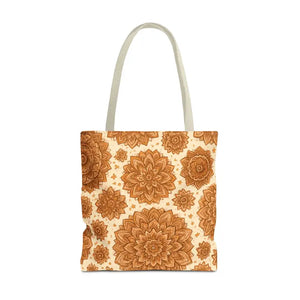 Boho Floral Tote Bag - Chic Eco Market Style - Dipaliz - 18’’ × / Beige - Bags