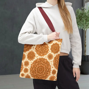 Boho Floral Tote Bag - Chic Eco Market Style - Dipaliz - Bags