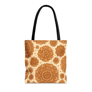 Boho Floral Tote Bag - Chic Eco Market Style - Dipaliz - Bags