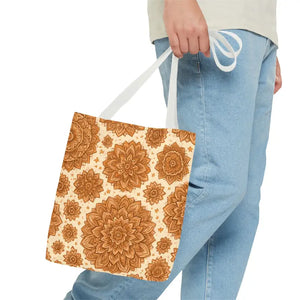 Boho Floral Tote Bag - Chic Eco Market Style - Dipaliz - Bags