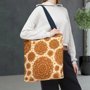 Boho Floral Tote Bag - Chic Eco Market Style - Dipaliz - Bags