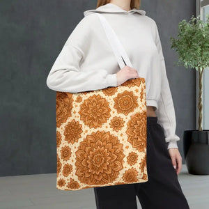 Boho Floral Tote Bag - Chic Eco Market Style - Dipaliz - Bags