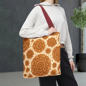 Boho Floral Tote Bag - Chic Eco Market Style - Dipaliz - Bags