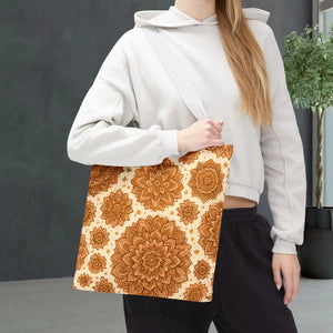 Boho Floral Tote Bag - Chic Eco Market Style - Dipaliz - Bags