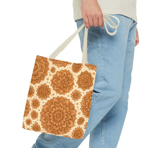 Boho Floral Tote Bag - Chic Eco Market Style - Dipaliz - Bags