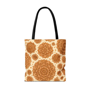 Boho Floral Tote Bag - Chic Eco Market Style - Dipaliz - Bags