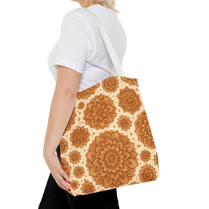 Boho Floral Tote Bag - Chic Eco Market Style - Dipaliz - Bags