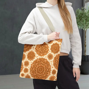 Boho Floral Tote Bag - Chic Eco Market Style - Dipaliz - Bags