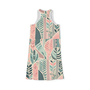 Boho Floral Racerback Dress - Summer Beach Vibes - Dipaliz - Dresses